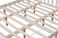 White Wood Shaker Wooden Bed Frame